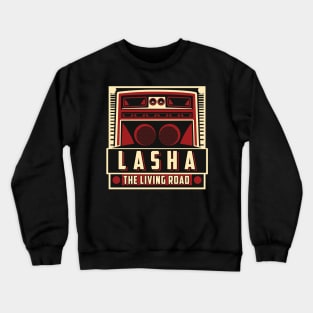 the living road lasha Crewneck Sweatshirt